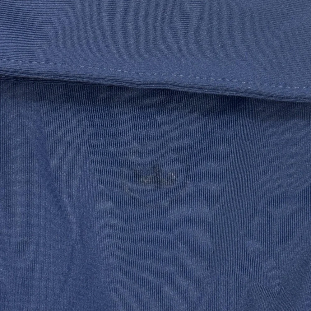 Peter Millar Solid Performance Jersey Polo Golf Shirt Mens Medium Navy Blue
